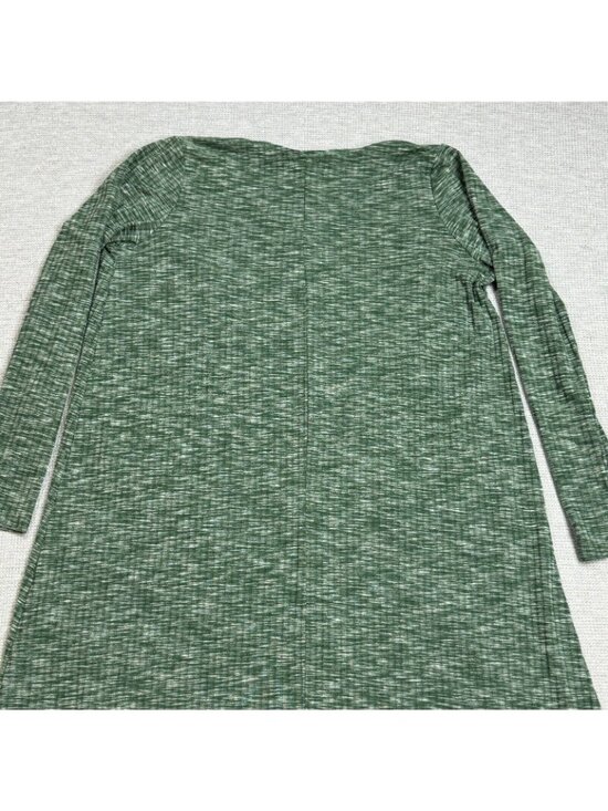 LuLaRoe Cardigan Sweater Duster Womens Size Small Heather Green Open Front Long - Picture 16 of 16